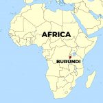 Burundi map